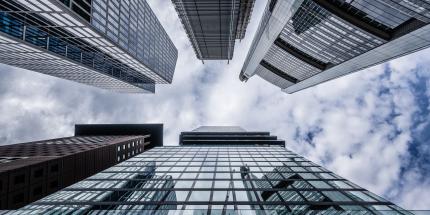 View Below High Rise Building