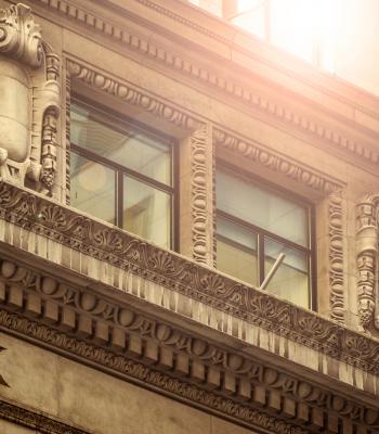 Bank building